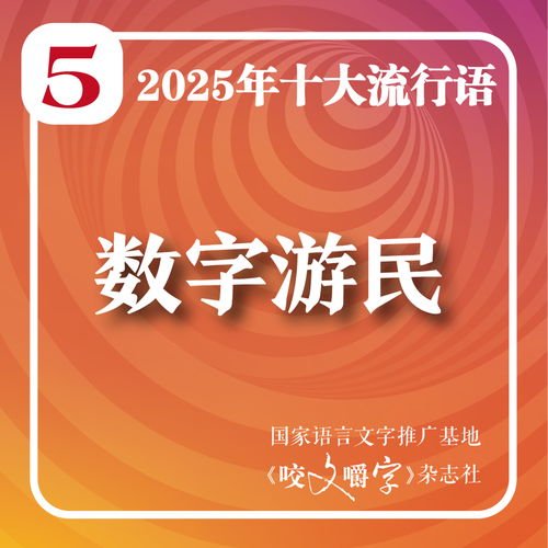 2025年度十大流行語發(fā)布 '韌性'榮登榜首，'蘇超'與'賽博對賬'彰顯數(shù)字文化創(chuàng)意新貌
